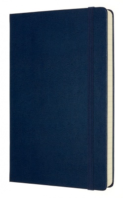 Блокнот Moleskine CLASSIC EXPENDED QP060EXPB20 Large 130х210мм 400стр. линейка твердая обложка синий сапфир