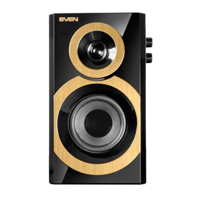 SVEN SPS-619, чёрный, акустическая система 2.0, мощность 2х10 Вт(RMS) SVEN SPS-619 Black (SV-011277)