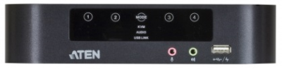 Квм перевключатель ATEN 4-Port USB3.0 4K DisplayPort Dual Display KVM switch (CS1944DP-AT-G)