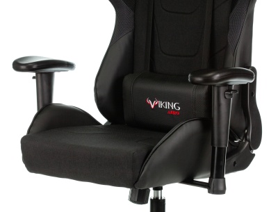 Кресло игровое Бюрократ VIKING 4 AERO Edition черный искусст.кожа/ткань с подголов. крестовина пластик