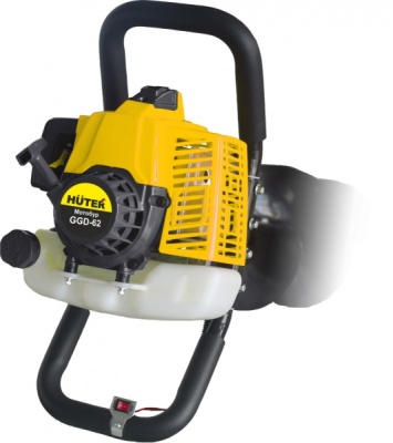 Мотобур Huter GGD-62 профес. 2-х такт. 2400Вт 2л.с. 63см3 3000об/мин (70/13/18)