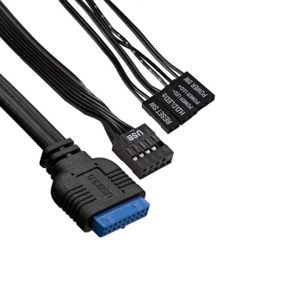 Exegate EX292356RUS Корпус Minitower ExeGate BAA-114U2 (mATX, без БП, 1*USB+2*USB3.0, аудио, черный)