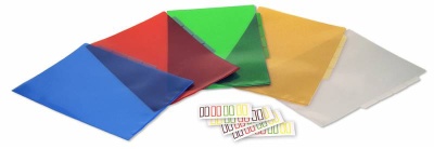 Папка-уголок Бюрократ -E356GRN 3 уровн. A4 пластик 0.15мм зеленый