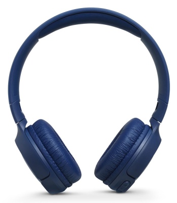 Гарнитура накладные JBL T500 1.187м синий проводные оголовье (JBLT500BLU)