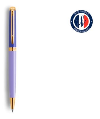 Ручка шариков. Waterman Hemisphere Colour Blocking (2179923) Purple GT M син. черн. подар.кор.