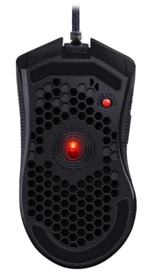 Проводная игровая мышь Storm Basic 12400 DPI, черная, легкая Redragon (71122)
