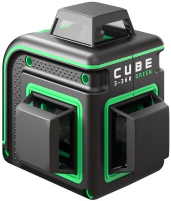 Лазерный уровень Ada Cube 3-360 GREEN Professional Edition
