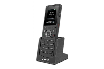 Телефон DECT Fanvil DECT PHONE 2.0” 240x320 Color LCD 2 SIP Line 1 PTT Key Indoor: 50 m Outdoor Range: 300 m Europe: 1880–1900 MHz Detachable Lithium Battery with 1900mAH