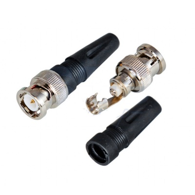 PROconnect (05-3071-4) Разъем BNC штекер под винт с колпачком (50 шт)