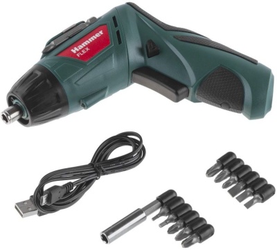 Отвертка электрическая Hammer Flex ACD3.6A аккум. патрон:Шестигранник 6.35 мм (1/4)