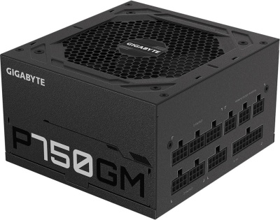Блок питания Gigabyte ATX 750W GP-P750GM 80+ gold 24+2x(4+4) pin APFC 120mm fan 8xSATA Cab Manag RTL