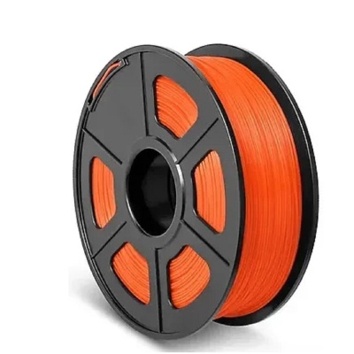 Филамент NVPRINT PETG Orange для 3D печати диаметр 1.75мм  длина 330 метров  масса 1 кг