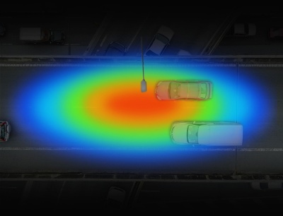 Светильник консольный Gauss Qplus 629535330 30Вт ламп.:45шт черный