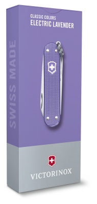 Нож перочинный Victorinox Classic Electric Lavender (0.6221.223G) 58мм 7функц. карт.коробка