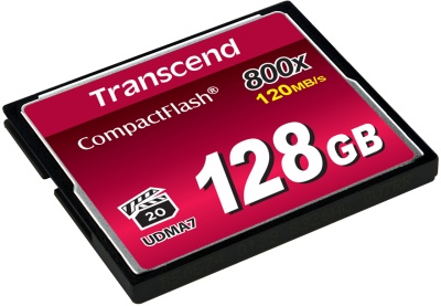 Карта памяти Transcend CompactFlash 800x (TS128GCF800)