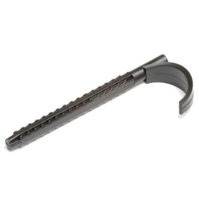 Крюк с дюбелем для 1 трубы