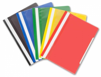 Папка-скоросшиватель Бюрократ -PS-K20GRN A4 прозрач.верх.лист карм.на лиц.стор. пластик зеленый 0.12/0.16