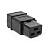 Вилка Lanmaster LAN-IEC-320-C19 IEC 60320 C19 16A 250V black