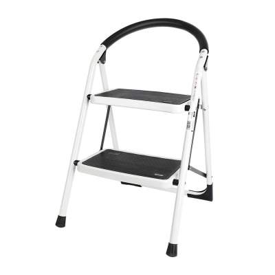 Стремянка Deli Стремянка стальная двухступенчатая Deli DL509012 макс.высота 460мм, до 150кг, ступени 360x270мм