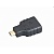 Gembird Переходник HDMI-microHDMI  19F/19M, золотые разъемы, пакет [A-HDMI-FD]