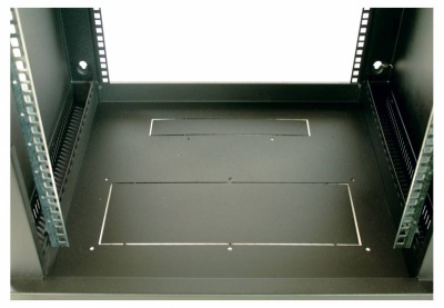 Шкаф коммутационный ЦМО ШРН-Э-15.500 15U 600x520мм пер.дв.стекл несъемн.бок.пан. 50кг серый