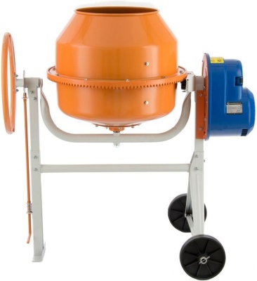 Бетономешалка Denzel B-125 электрический бар.:130л г.р.:50л 550Вт (95421)