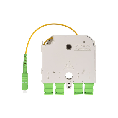 Универсальный сплиттерный модуль на 8 абонентов LIGHT PON УСМ 1х8 SC/APC