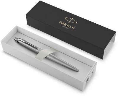 Ручка шариков. Parker Jotter Monochrome XL SE20 (CW2122756) серый M син. черн. подар.кор.