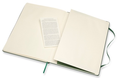 Блокнот Moleskine CLASSIC QP093K15 XLarge 190х250мм 192стр. пунктир твердая обложка зеленый