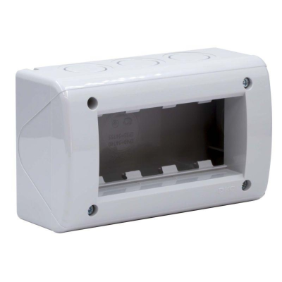 Dkc 54740 Модульная настен. коробка для эл/устан. изделий VIVA, IP40,4мод.