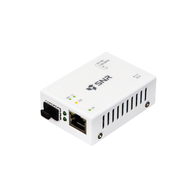 Медиаконвертер SNR Медиаконвертер  10/100/1000-Base-T / 100/1000Base-FX с SFP-портом (SNR-CVT-1000SFP-mini)