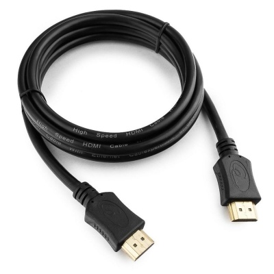 Кабель Cablexpert Кабель HDMI Cablexpert CC-HDMI4L-1.5M 1.5м, v2.0, 19M/19M, серия Light, черный, позол.разъемы, экран,пакет