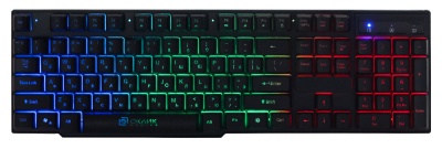 Клавиатура Оклик 780G SLAYER черный USB for gamer LED