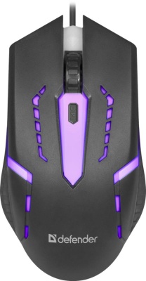 Мышка USB OPTICAL HIT MB-601 BLACK 52601 DEFENDER
