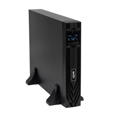 ИБП Бастион SKAT-UPS 3000-RACK-ON P3 {Online, синус, 3000ВА/3000 Вт, стойка/на пол, 2xSchuko + 1xC19, встр. SNMP/USB/RS-232/EPO, БЕЗ АКБ (4 шт 40-200Ач), МПТ} (8774)