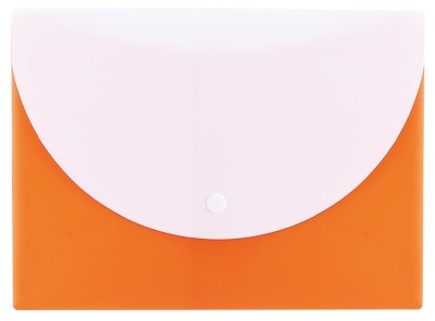 Конверт на кнопке Deli E38978 A5 гориз. расшир. полипропилен 0.18мм ассорти