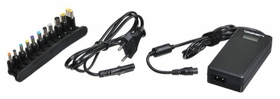 Блок питания Ippon D90U автоматический 90W 15V-19.5V 11-connectors 4.5A 1xUSB 2.1A от бытовой электросети LСD индикатор