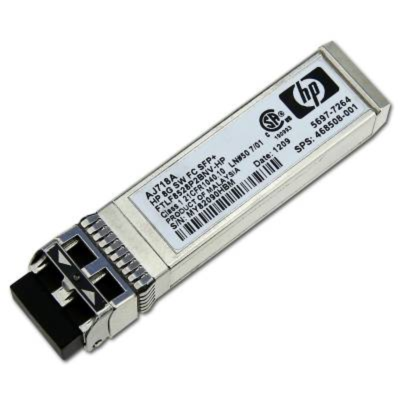 HPE AJ718A, 8Gb Short Wave FC SFP+ 1 Pack