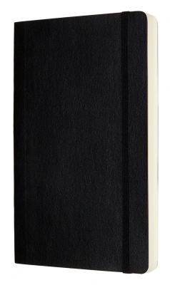 Блокнот Moleskine CLASSIC SOFT EXPENDED QP618EXP Large 130х210мм 400стр. нелинованный мягкая обложка черный