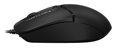 Мышь A4Tech Fstyler FM12S черный оптическая (1200dpi) silent USB (3but)