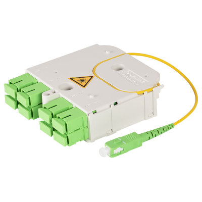 Универсальный сплиттерный модуль на 8 абонентов LIGHT PON УСМ 1х8 SC/APC