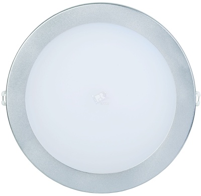 Светильник светодиодный ДВО-18Вт 4000К 1430Лм slim серебро