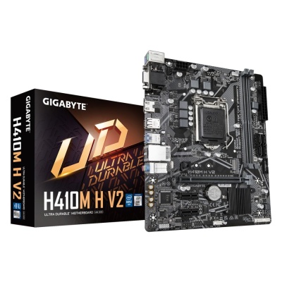 Gigabyte H410M H V2 2.1 {LGA1200, Intel Q470E, DDR4, 2, Micro-ATX} RTL