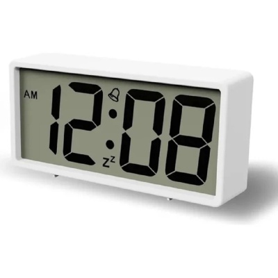 Perfeo Часы-будильник "Tablo", белый, (PF-S6118)