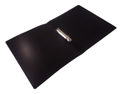 Папка на 2-х кольцах Бюрократ DeLuxe DL0740/2MILK A4 пластик 0.7мм кор.32мм молочный