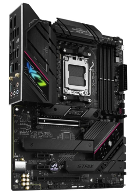Материнская плата ASUS ROG STRIX B650E-F GAMING WIFI, Socket AM5, B650, 4*DDR5, HDMI+DP, 4xSATA3 + RAID, M2, Audio, Gb LAN, USB 3.2, USB 2.0, ATX; 90MB1BQ0-M0EAY0 (ROG STRIX B650E-F GAMING WIFI)