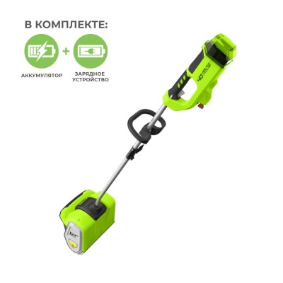 Снегоуборщик электрический Greenworks GD40SSK2