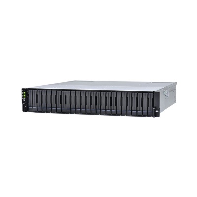 EonStor JB3025RBA0-8U32 Expansion Enclosure JB3025B (2U, Dual Redundant Controller, 25x2.5 trays, 8x SAS ports 12Gbps, 2xFAN module, 2x460W, 2x cables 50cm SFF8644 to SFF8644, Rackmount kit)