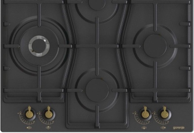 Газовая варочная поверхность Gorenje GW6D42CLB черный