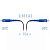 Патчкорд оптический FTTH SC/UPC, кабель 604-02-01, 15 метров